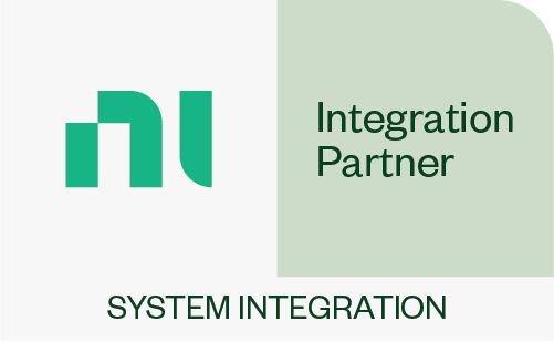 A logo for the integrated partners system integration.